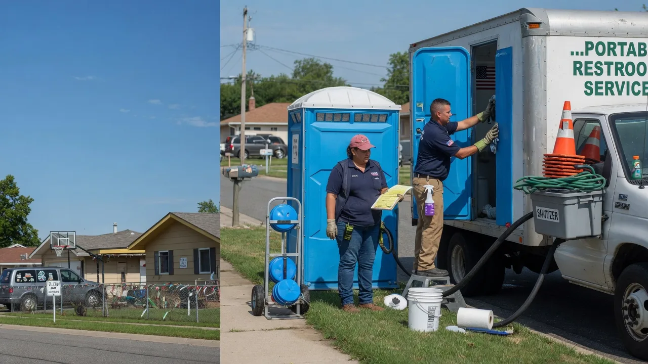 Portable Toilet Rental in Fort Scott, KS near me